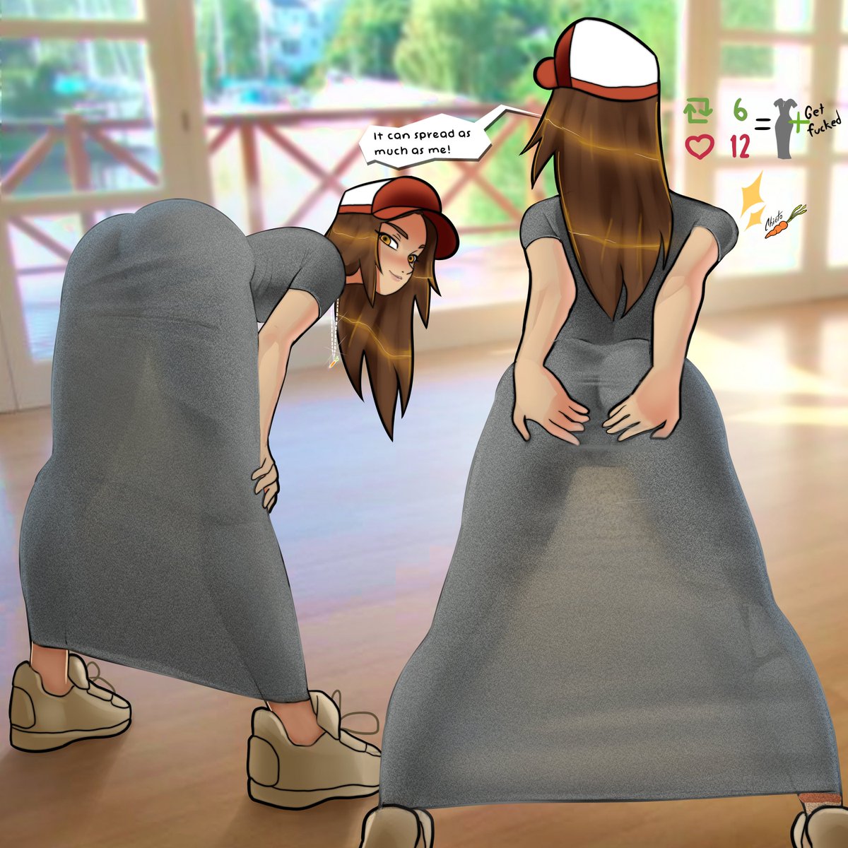 Enough of the dress, right?... I do not think so 
If we reach the goal you will see some action ✨