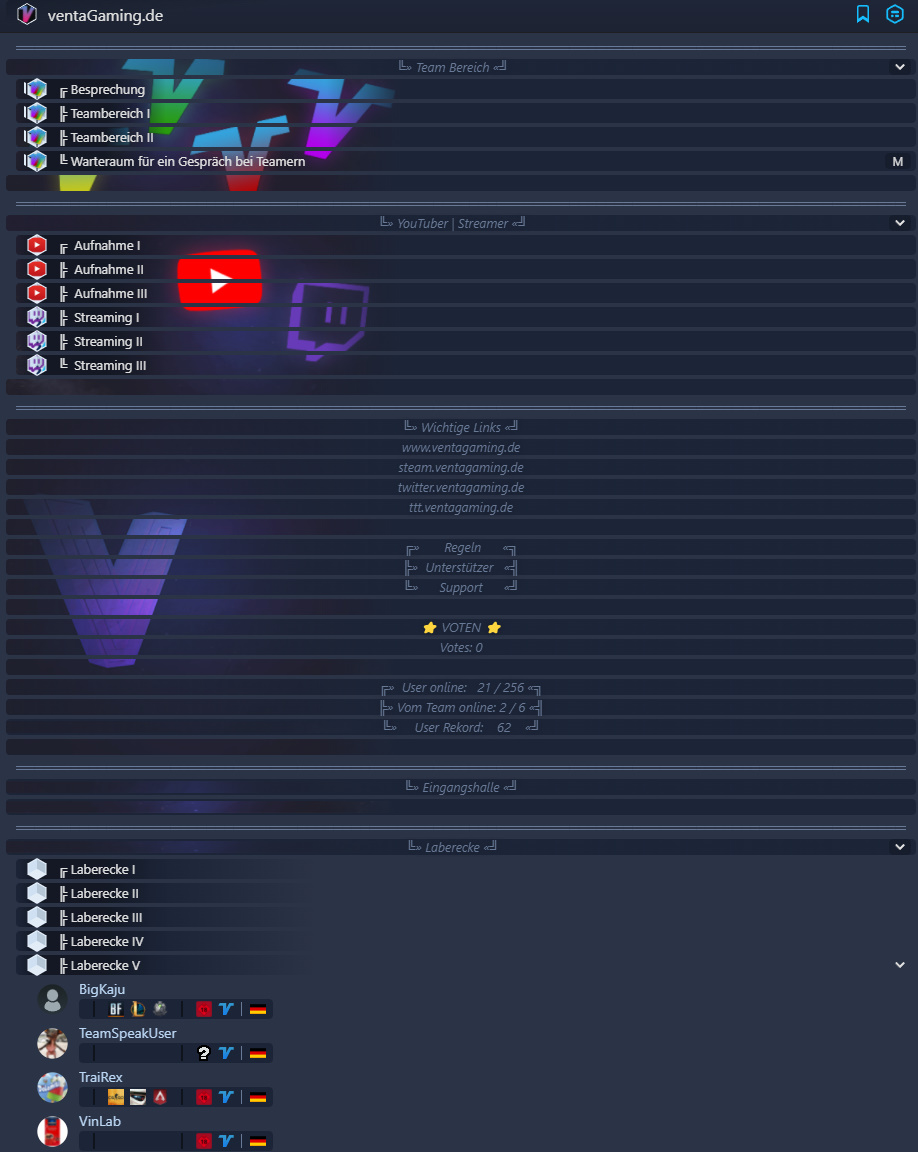 ventaGaming's tweet photo. @teamspeak Bisschen spät, aber immer noch pünktlicher als der TS5 release 😇 https://t.co/wI29i9LKhM