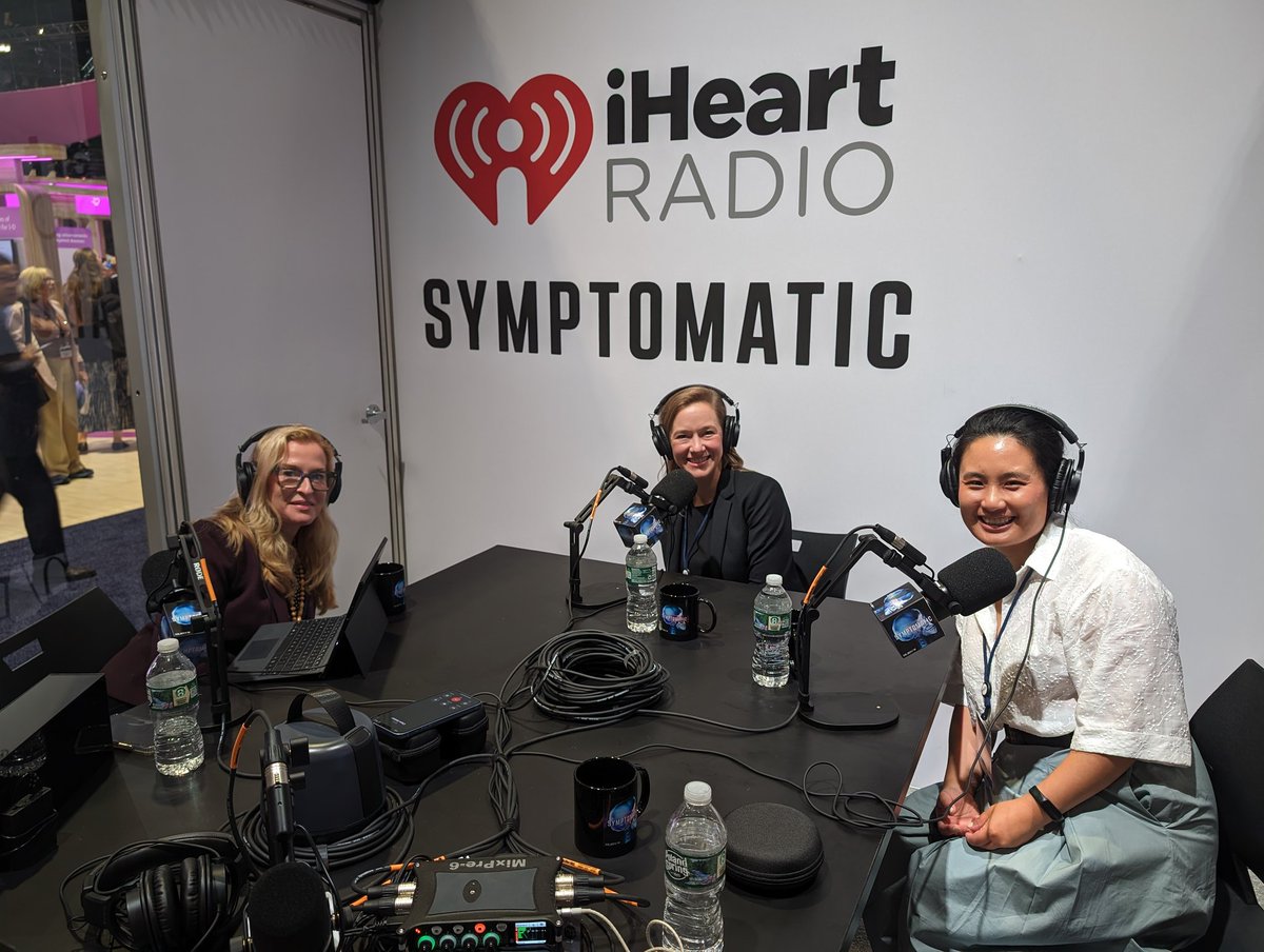 I had such a great experience talking about breast cancer, multidisciplinary care, and our hopes for the future with <a href="/iHeartRadio/">iHeartRadio</a> and <a href="/MsNanchen/">ms.nanchen</a> today at <a href="/ASCO/">ASCO</a> ! 

Episode coming in July! Stay tuned :)
