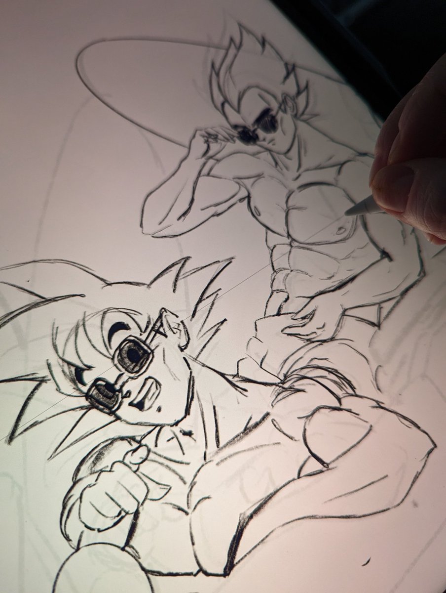 ⛱️ Sneak Peek 🤫 #vegeta #goku