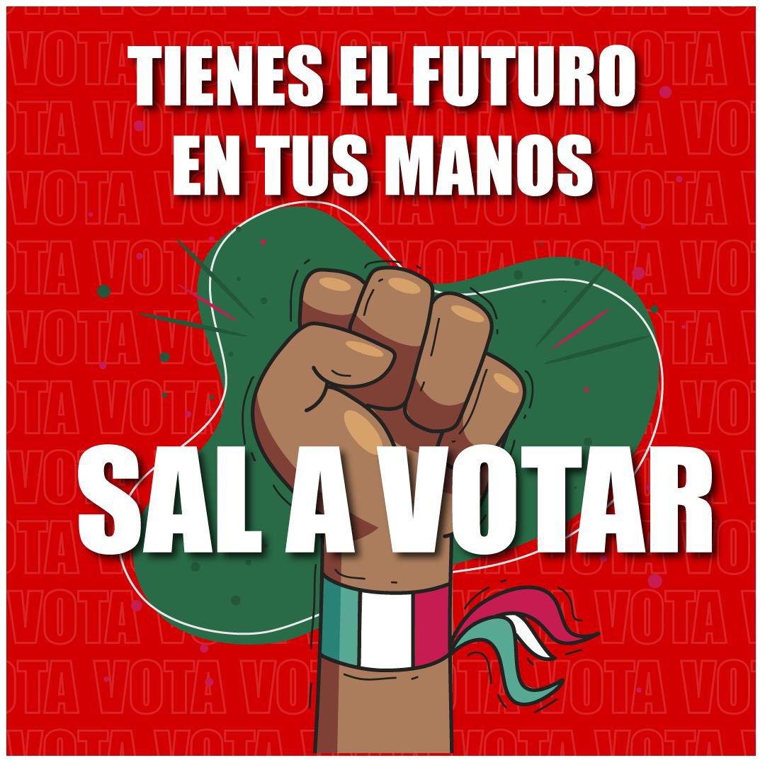 SarPalww's tweet photo. ¡Tu opinión importa! Vota este 2 de junio y hazla valer.
#Yucatán

#elecciones2024 https://t.co/QLvdhKOdqT