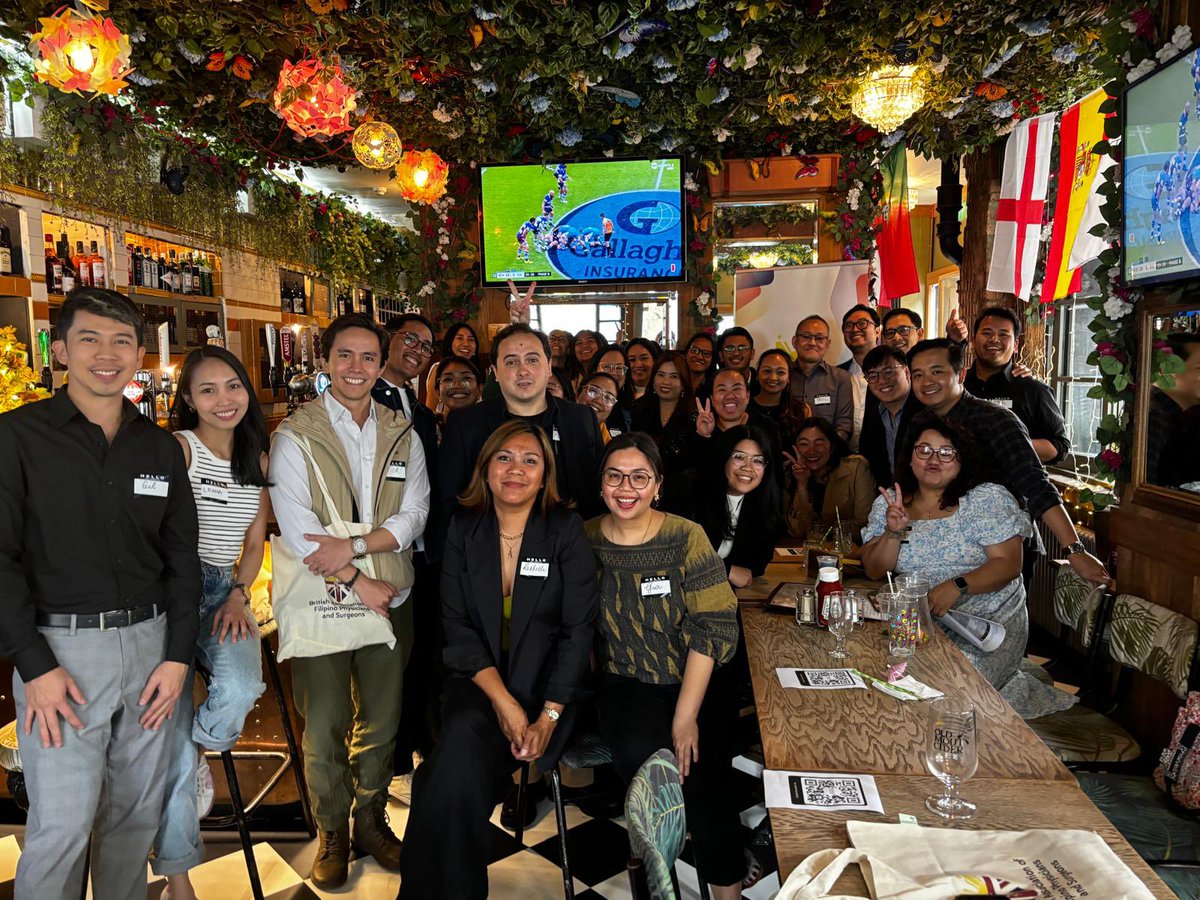 EraBalentogo's tweet photo. Thank you @fitzroviabelle1 for hosting the first British Association of Filipino Physicians and Surgeons #BAFPS https://t.co/kcSM1ryMS9