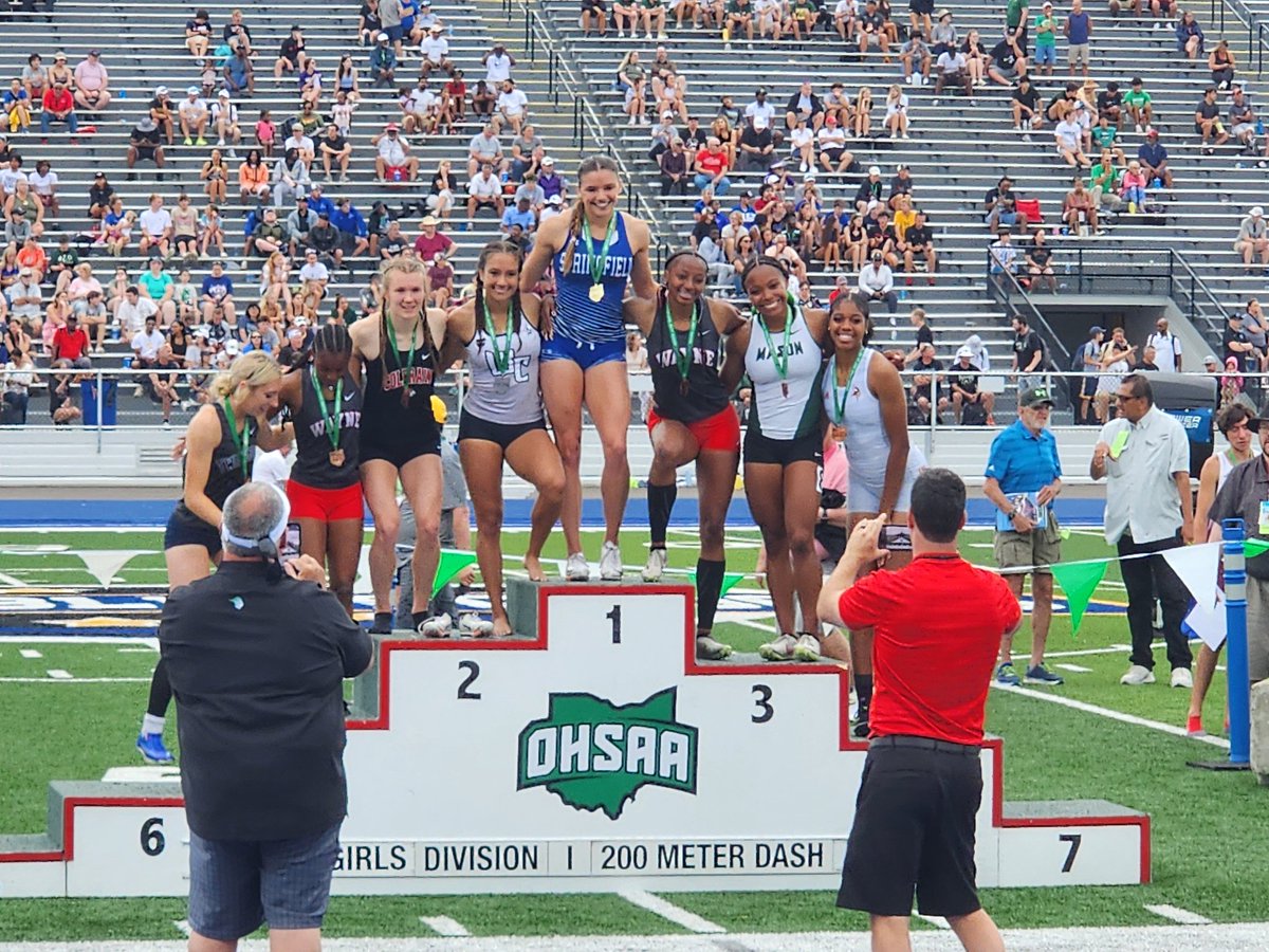 RunMason Boosters (@runmasoncomets) on Twitter photo In her final 200M race of her illustrious & record setting career super senior Abby Love finished 5th <a href="/OHSAASports/">OHSAA Sports</a> State Track Meet in a time of 25.03.
You are the greatest sprinter in the history of <a href="/xc_mason/">Mason XC and T&F</a> and we appreciate your brilliance.
<a href="/gmcsports/">GMC Sports</a> <a href="/MHSsportsradio/">Mason Sports Radio</a> In her final 200M race of her illustrious & record setting career super senior Abby Love finished 5th <a href="/OHSAASports/">OHSAA Sports</a> State Track Meet in a time of 25.03.
You are the greatest sprinter in the history of <a href="/xc_mason/">Mason XC and T&F</a> and we appreciate your brilliance.
<a href="/gmcsports/">GMC Sports</a> <a href="/MHSsportsradio/">Mason Sports Radio</a>
