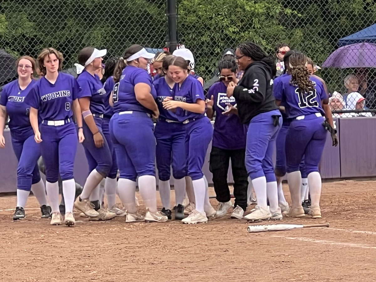 WyomingWolves's tweet photo. Wyoming softball ends their season in the District Championship game. This team played their hearts out. We are very proud of our Wyoming Softball Program! Great job Coach Failing and all the fantastic softball players! Be Proud! https://t.co/GTuC6oEv2z