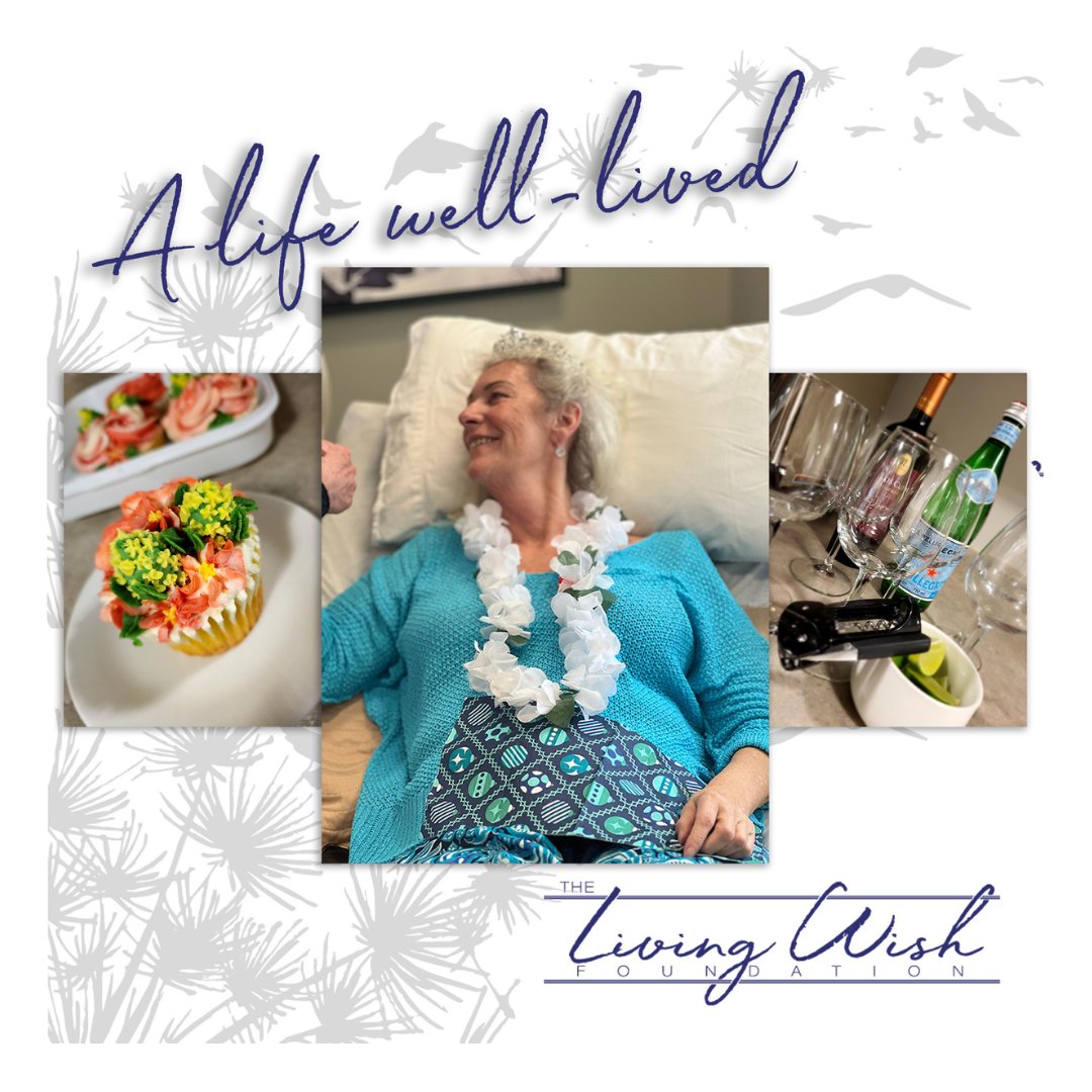 LivingWishFDN's tweet photo. Our Wish #100...

Diane reminds us all that life is about the little things. Good food, good friends, and a good belly laugh. She was a woman who really knew how to live right until the end. https://t.co/lH3drS8b8D