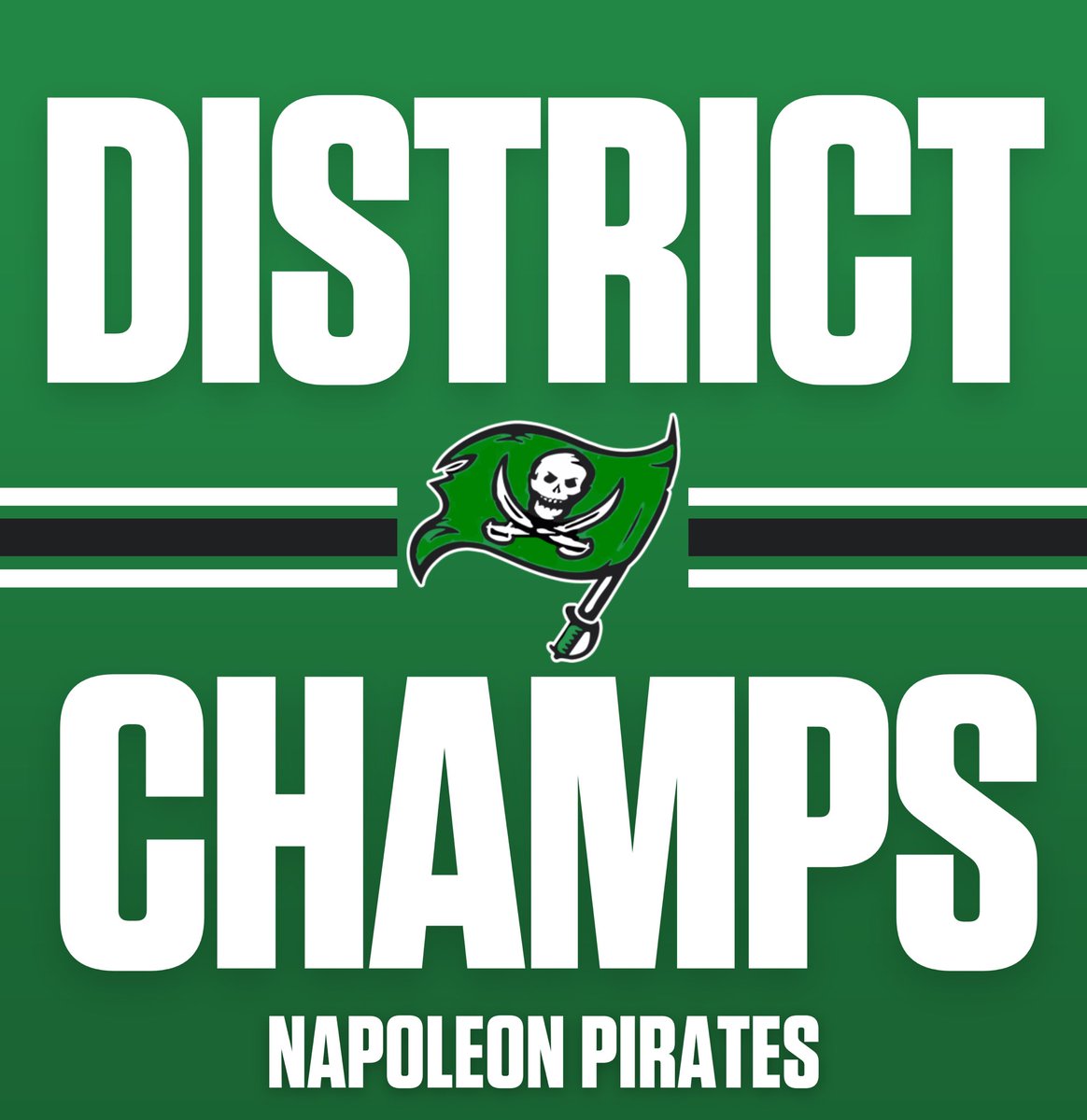 Napoleon are District Champs! ⚾️