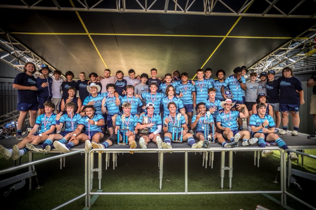 Congrats to #Patriots🗽wrestlers Zade Archibald, Deacon Billy, Kaleb Shumate, Adarian Dunlavey &amp; Chase Wiley for winning a Rugby State Championship today!