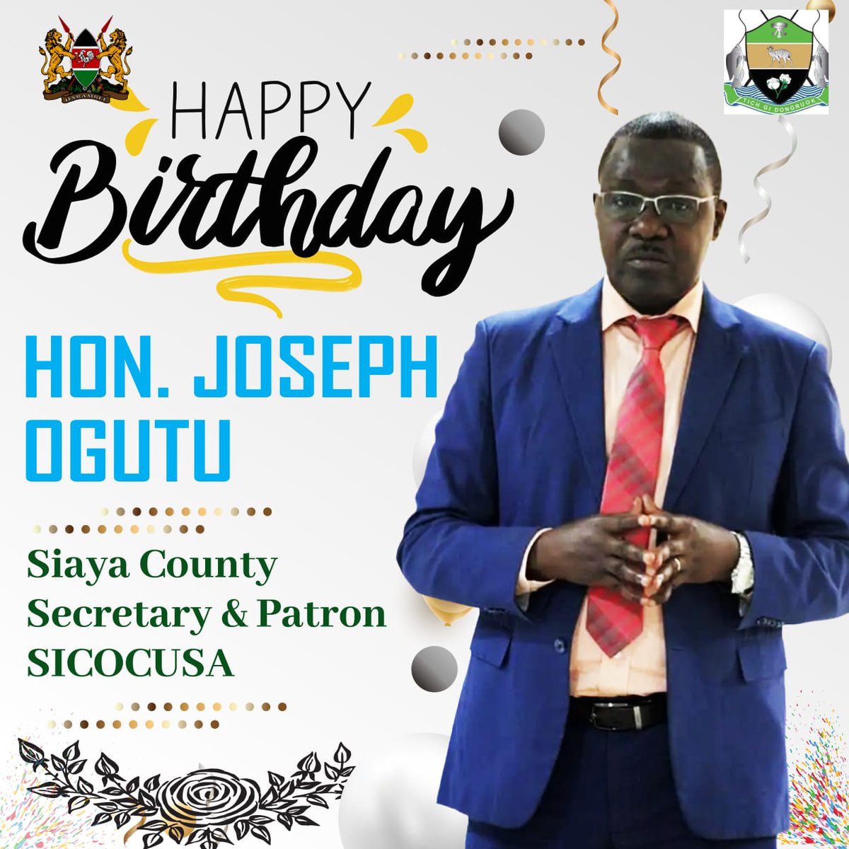 SICOCUSA's tweet photo. Happy birthday 🥳🎂Hon. Joseph Ogutu.
Thank you for being an amazing patron.
your guidance and mentorship have been instrumental in shaping @SICOCUSA 's success.
#unityisstrengh 💪
#Good leaders must first become good servants
#SICOCUSA
#ComradesVoice📣
@orengo_james https://t.co/yZzFCwkYpT