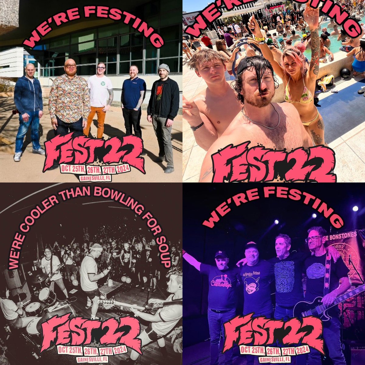selltheheart's tweet image. Hot diggity dawg!  We are FESTING!!  Proud to be sponsoring the best Festival out there and have so many of our artists performing. Gonna be a good one. 

And yours truly will be performing a set of Murder City Devils songs along with some good pals!!  Let’s go!!
