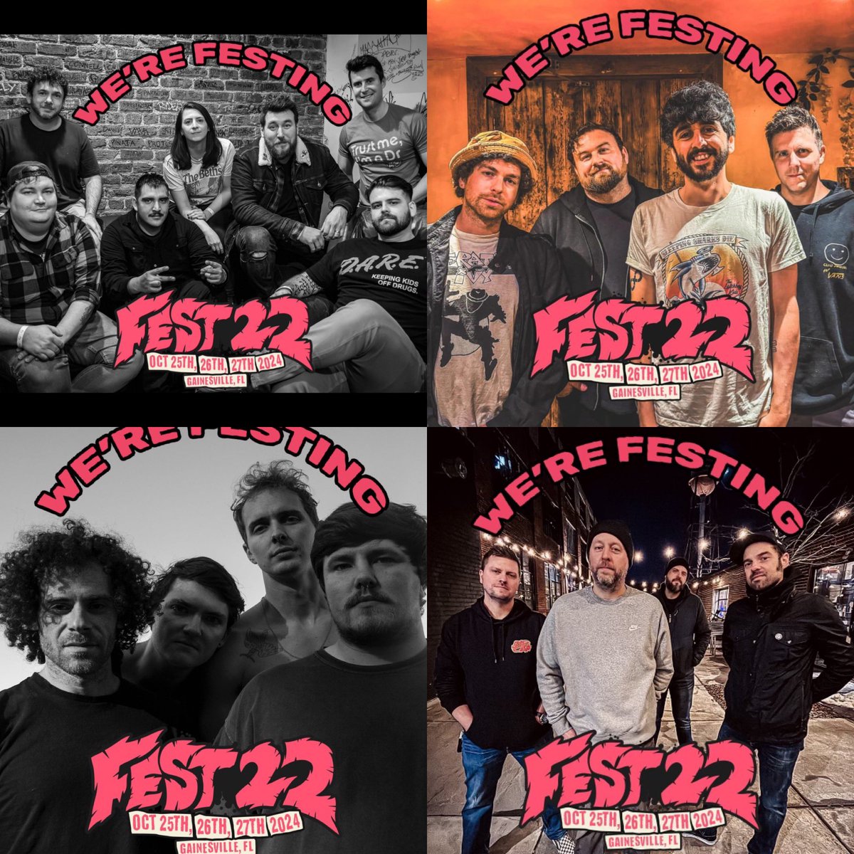 selltheheart's tweet image. Hot diggity dawg!  We are FESTING!!  Proud to be sponsoring the best Festival out there and have so many of our artists performing. Gonna be a good one. 

And yours truly will be performing a set of Murder City Devils songs along with some good pals!!  Let’s go!!