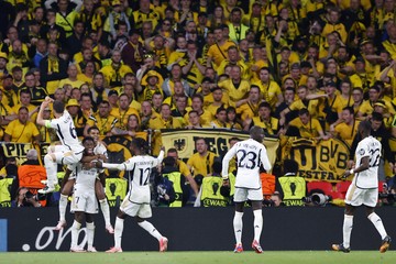 NMirandaPerez's tweet photo. Con goles de Dani Carvajal y de Vinicius Junior, gracias a Dios, el Real Madrid ganó su champions número 15. Las últimas seis copas las obtuvo en 2014, 2016, 2017, 2018, 2022 y 2024 https://t.co/EFjeXFqpzq