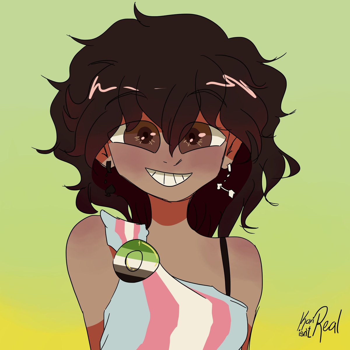 Kari_139's tweet photo. Celebrar pride se ha vuelto algo importante para mí, y que mejor que celebrarlo que con lo que más me ha dejado expresarme a mi misma, ¡el dibujo! so. . .

PROUD TO BE TRANS AND ARO !!!!! https://t.co/qgQepJeIrw