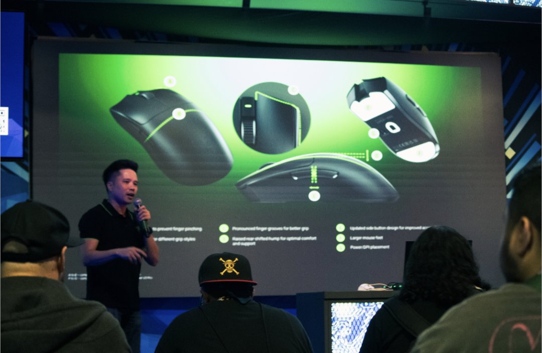 Razer's tweet photo. Thank you, Razer fam, for meeting up and checking out the Razer Viper V3 Pro with @IntelGaming !

Lots of fun and excitement with our fans, and still so much more to do! #RazerIEM #DHDallas https://t.co/PW36AoXOxy