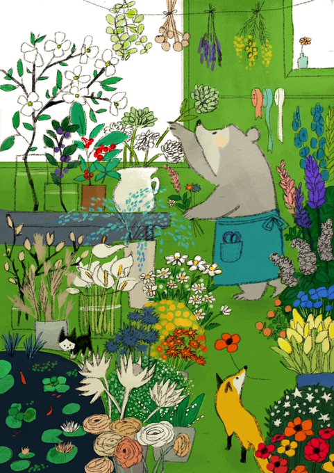 「flower indoors」 illustration images(Latest)
