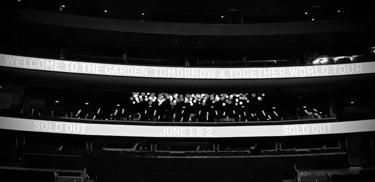 txtarchivee's tweet photo. TXT SOLD OUT BOTH DAYS OF ACT: PROMISE IN NEW YORK 🥹👏 https://t.co/vcN3ASX2s0