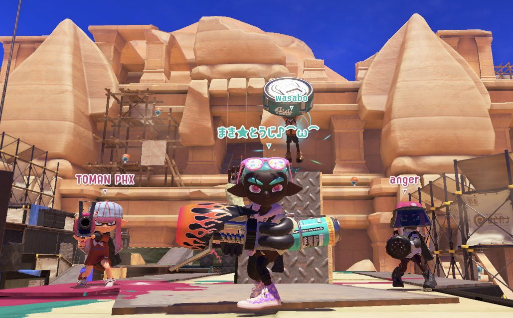 TŌMAN just got 🥉 in <a href="/ModeCup_Spl/">Mode Cup</a> 11 Splat Zones edition!

Roster:

<a href="/angerruu/">anger</a> - Tent
<a href="/k7_phoenix/">phoenix</a> - 52/Splash
<a href="/wasabicharger/">Battchi</a> - Pencil merchant
<a href="/yeNoctis/">Noctis ╚» GAKU «╝</a> - CRB/C Blaster 

GGs to everyone we faced and thanks for hosting this tourney again!⚫️🪷

Bracket:
sendou.ink/to/117/brackets