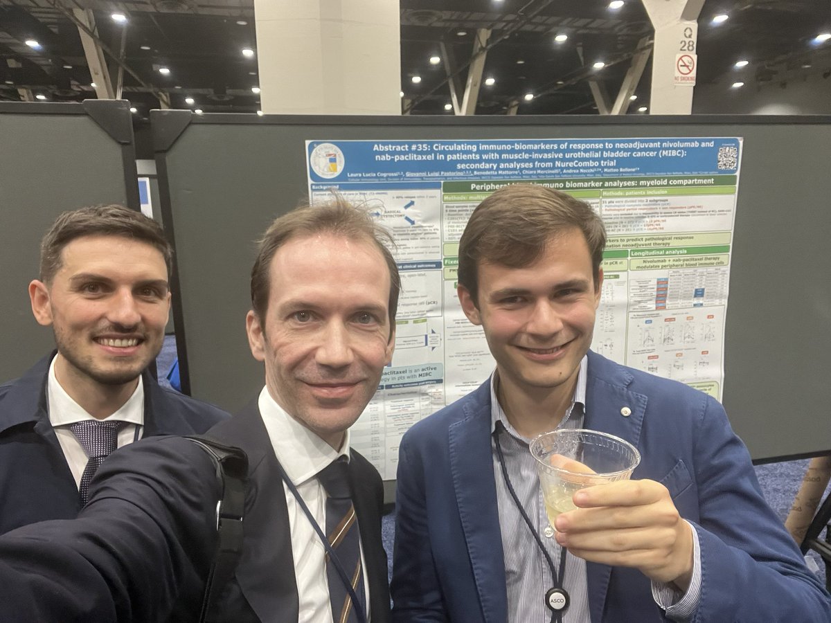 Here we go with our @MyUniSR medical student @gio_pasto_real presenting #NureCombo neoadj trial biomarker data. Congratulations the future is bright! @SanRaffaeleMI @CMercinelli @Anto_cigliola @vale_tateo @ASCO #ASCO24 @urotoday