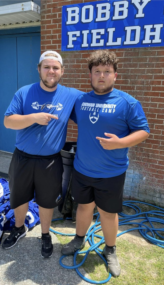 therealantDT's tweet photo. Had An Amazing Time At @chowanfootball Thank You Coach @thorne_grayson For The Invite And Thank You Coach @coachcisco34 For All The Help, Here Are Some Clips From The Dline Drills. https://t.co/SvNluPCBFd