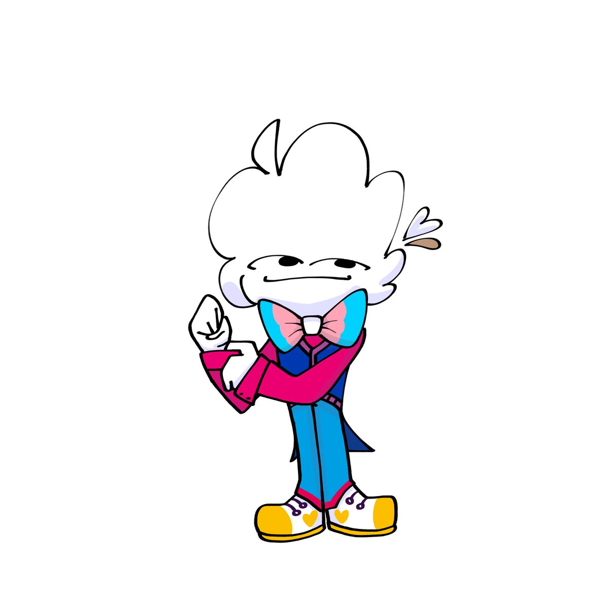 MacNThunder's tweet photo. IT'S PRIDE MONTH GOOBERS
Guess what flags is he wearing?
He is wearing 3 of them #pridemonth https://t.co/EomlUAcUCU