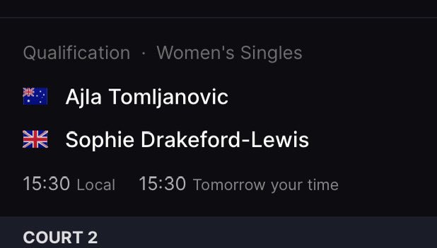 In September 2022, Alja Tomljanovic ended Serena Williams’ career at the US Open. Tomorrow she plays <a href="/EnglandNetball/">England Netball</a> international Sophie Drakeford-Lewis in qualifying at Surbiton ITF 100! @wta <a href="/TennisPodcast/">The Tennis Podcast</a> #netballchaos