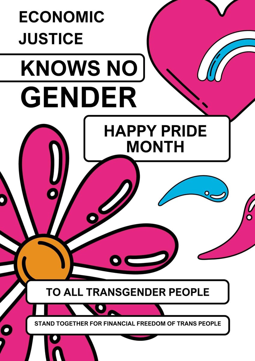 PINK Center π³οΈββ§οΈ (@centerpink) on Twitter photo This Pride Month let's spotlight the urgent need for transgender economic justice.
Take Action:
π Support trans-led organizations.
π’ Advocate for policy changes.
π Educate yourself and others.
π³οΈββ§οΈ Foster inclusivity in your community.
#TransEconomicJustice #Pride2024 β¨π³οΈββ§οΈ This Pride Month let's spotlight the urgent need for transgender economic justice.
Take Action:
π Support trans-led organizations.
π’ Advocate for policy changes.
π Educate yourself and others.
π³οΈββ§οΈ Foster inclusivity in your community.
#TransEconomicJustice #Pride2024 β¨π³οΈββ§οΈ
