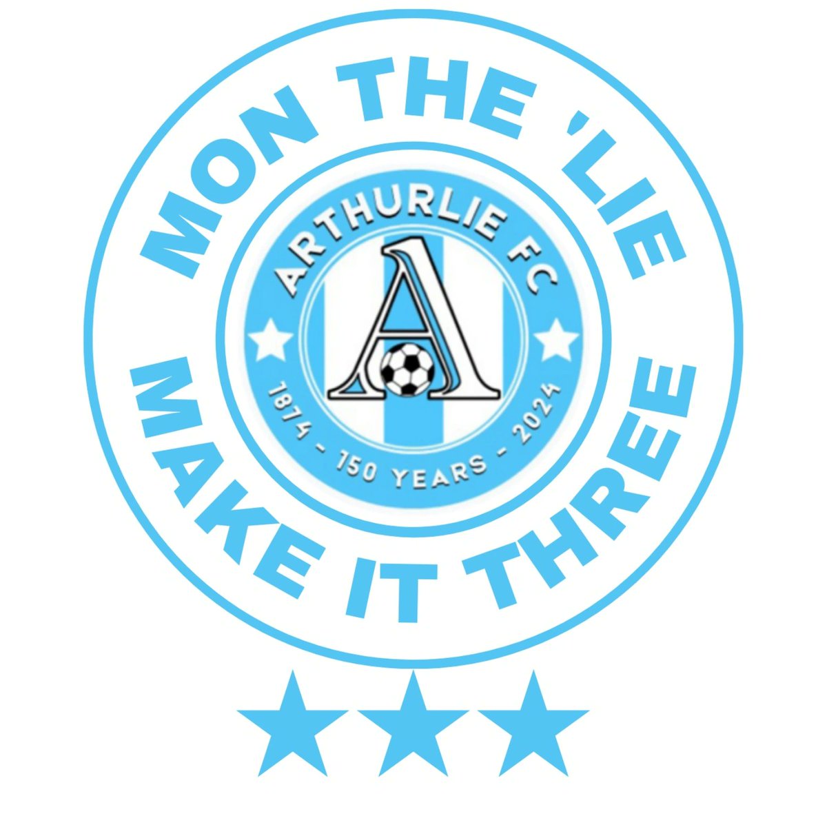 Good Luck tomorrow to <a href="/ArthurlieFC/">Arthurlie FC</a> 
Bring it Home Boys 💙