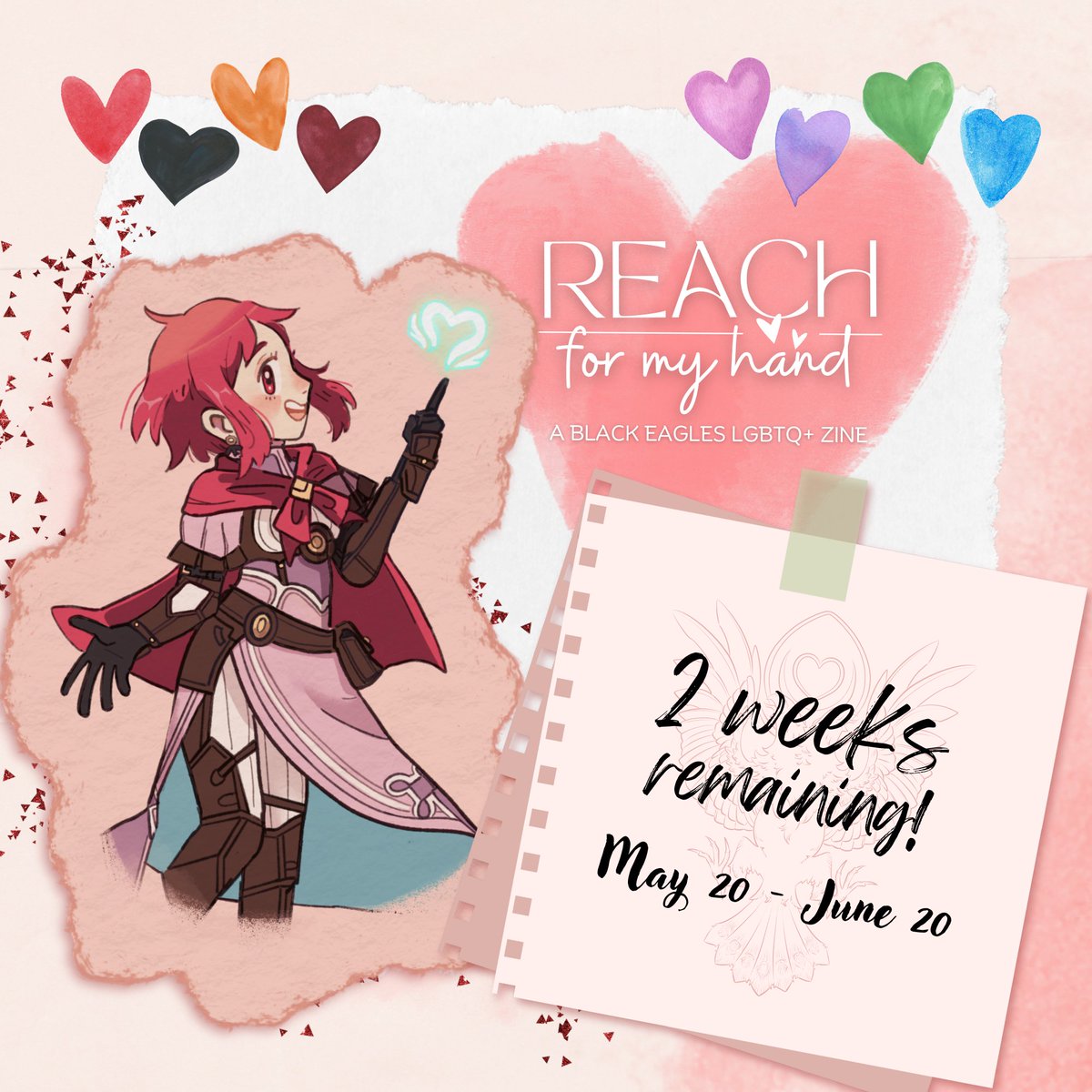 Reach For My Hand: A Black Eagles LGBTQ+ Zine tweet media