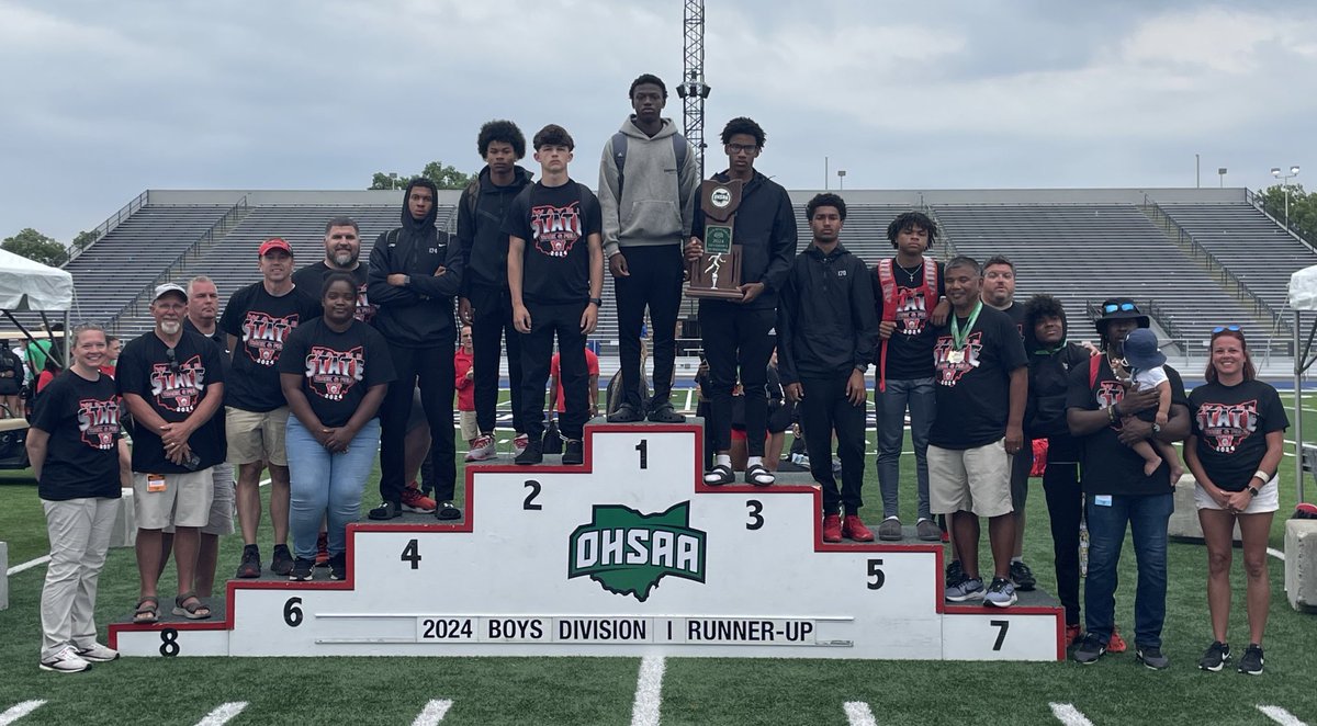 STATE Runner-Up!  We are very proud to announce the 2024 Division 1 Boys Track &amp; Field Runner-Up - your Wayne Warriors!  They missed the State title by 1 point, but a huge congrats to this awesome squad &amp; coaching staff.  Go Warriors!