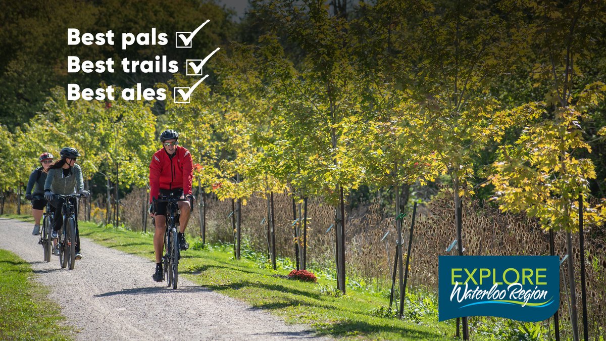 Hit the trails and treat yourself to the best local #brews! Our #Pedals and #Pints tour combines scenic #biking with craft #beer stops. 

Book your self-guided #adventure today! 

squ.re/3VgPmIe 

🚴🍺

#ExploreWR #CyclingFun