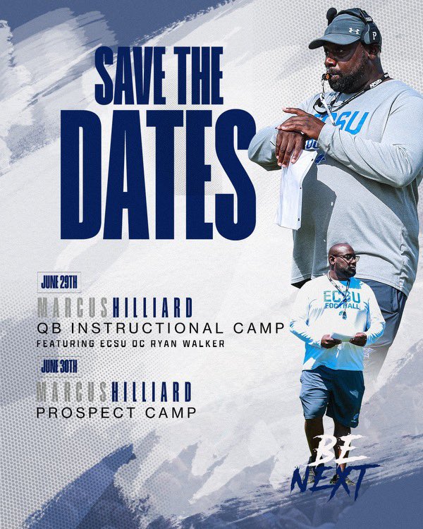 Ryan Walker (@coach_rwalker) on Twitter photo Think you got what it takes QBs to get an offer? Come to our QB camp and compete in drills, film study, and board wars! Top recruits will walk out with offers! …liardfootballcamps.launchtrack.events/register/ryan-… <a href="/ECSUVikingFBall/">ECSUVikingFootball</a> #AttackFirst Think you got what it takes QBs to get an offer? Come to our QB camp and compete in drills, film study, and board wars! Top recruits will walk out with offers! …liardfootballcamps.launchtrack.events/register/ryan-… <a href="/ECSUVikingFBall/">ECSUVikingFootball</a> #AttackFirst
