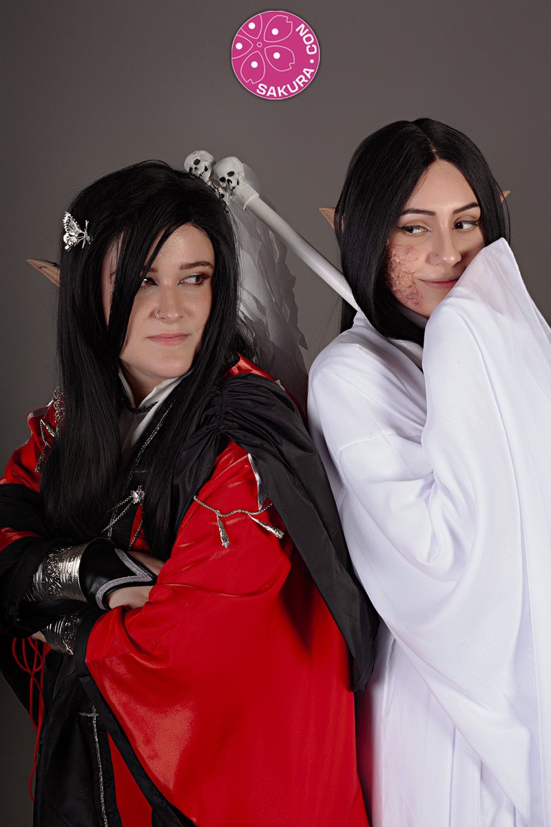 jaded_moth's tweet photo. Sakuracon photos were dropped and omg- THEYRE SO GOOD
Ft. @unfairmaiden as Hua Cheng

And pics courtesy of @MahouPhotoPNW 
#tgcf #BaiWuxiang #junwu #huacheng https://t.co/0oc7wARgDu