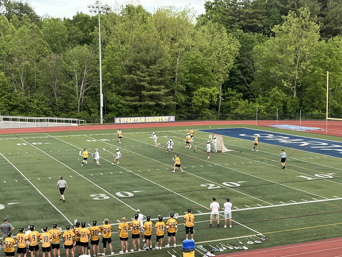 JC Boys Lax regional action vs HF-L.  Down 9-0 after one. #gowildcats