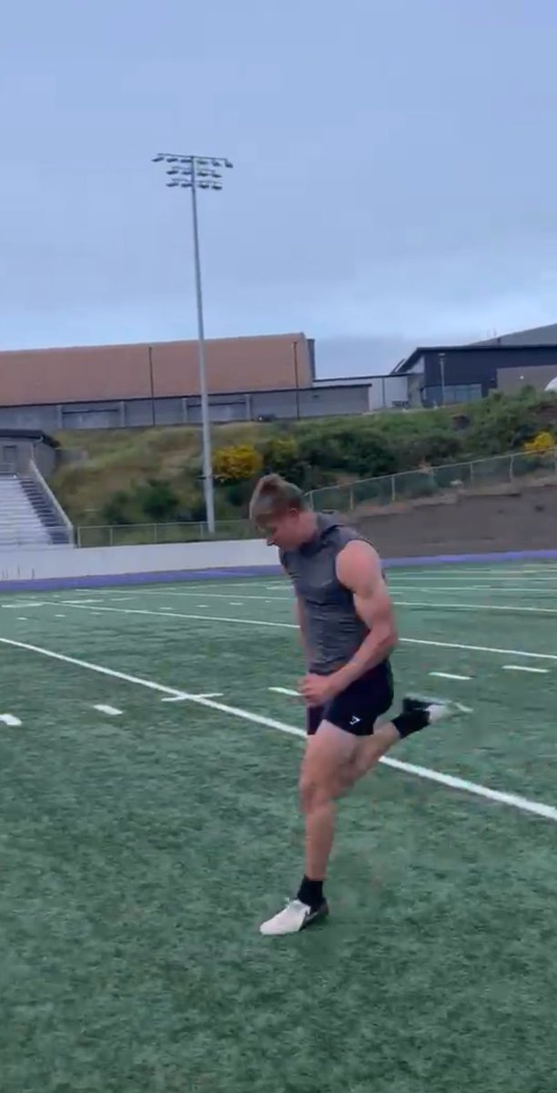 CoachPortz's tweet photo. College coaches attending @AveryShowcases please take note of the athletes listed here.  Most of you know these guys already but there’s two more of our athletes added to the list that everyone needs to know:  

2025 WR/DB @RileyWalgamott will turn some heads.  6’3.5”  195 lb athlete that can absolutely scoot!!  He’ll be running as a WR but if you really want to be impressed, ask him to take some defensive one on one reps and watch the magic.  Nobody that big should be able to move that well.  (Pictured below). 

Also take a look at 2026 WR/RB/DB/KR @Zeke_Hawkins1 he just won the 2A state high jump championship and has the fastest 30m start I’ve ever seen.  Explosive athlete!!!  🤯 (also pictured below)

Anacortes football will be repping strong at #averystrong