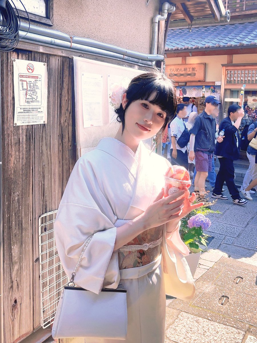 asherwong409's tweet photo. 昨天在清水寺体验和服💗 https://t.co/kvaPvszha9