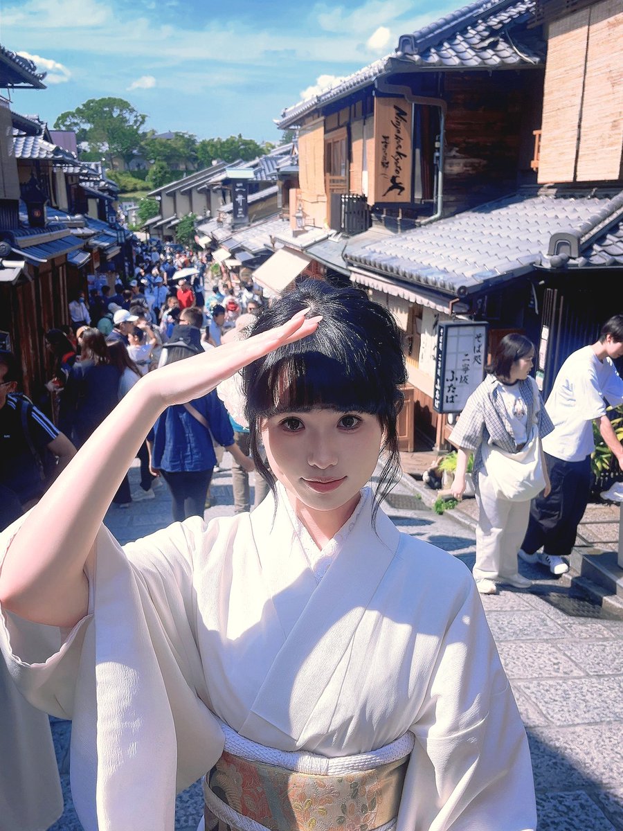 asherwong409's tweet photo. 昨天在清水寺体验和服💗 https://t.co/kvaPvszha9