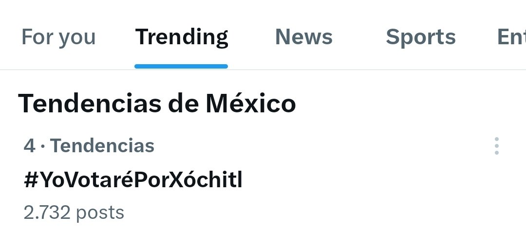 Les late si lo llevamos al #1

#YoVotaréPorXóchitl

Escribe un comentario aquí 👇🏻 con el HT.