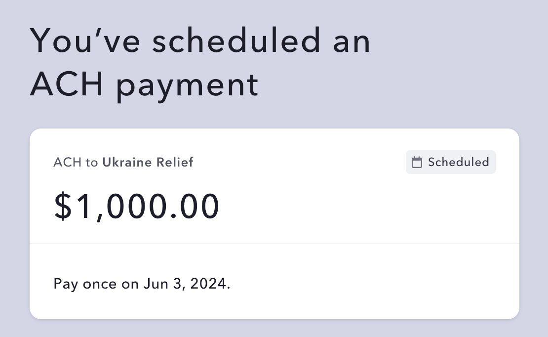 I made a mistake in my last video, and I want to make it right.

I referred to Ukraine as "The Ukraine". I had no idea that "The Ukraine" was used to describe Ukraine as part of Russia, not as an independent nation.

It's not much, but I like to put my money where my mouth is.