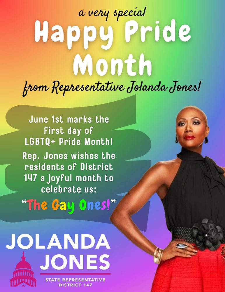 Jolanda Jones (@jonesjolanda) on Twitter photo Pride is here! Happy first day of Pride! Letโs celebrate us! #WeAreFamily #CelebratePride #Pride2024๐ณ๏ธโ๐โค๏ธ๐งก๐๐๐๐ Save the date: Sat, 6/29/24 get ready for the best Pride parade! Itโs going to be lit! #Pride365 #SeeYouThere #LetsGo #CelebrateDiversity #LGBTQ <a href="/PrideHouston/">Pride Houston 365</a> #Texas Pride is here! Happy first day of Pride! Letโs celebrate us! #WeAreFamily #CelebratePride #Pride2024๐ณ๏ธโ๐โค๏ธ๐งก๐๐๐๐ Save the date: Sat, 6/29/24 get ready for the best Pride parade! Itโs going to be lit! #Pride365 #SeeYouThere #LetsGo #CelebrateDiversity #LGBTQ <a href="/PrideHouston/">Pride Houston 365</a> #Texas