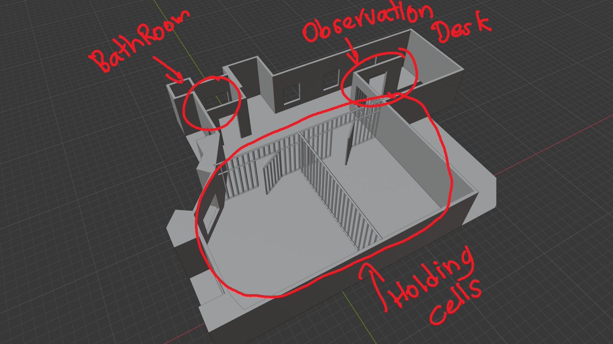 antilogicstudio's tweet photo. Check out our WIP Police Station model. Stay tuned for more updates! 🧟‍♂️🔫

#ZombieGame #PostApocalyptic #GameDev #WIP #IndieDev #GameDesign #GamingCommunity #ZombieSurvival #gameart #upcominggames #gaming #zombie #zombies https://t.co/Nda3i2Z2Ir