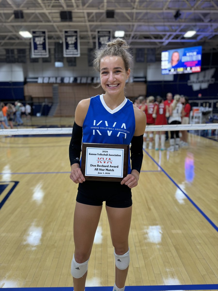 Congrats to 𝐀𝐥𝐞𝐱 𝐁𝐢𝐭𝐭𝐧𝐞𝐫, of Cheney HS, the recipient of the 2024 Don Bechard Award!