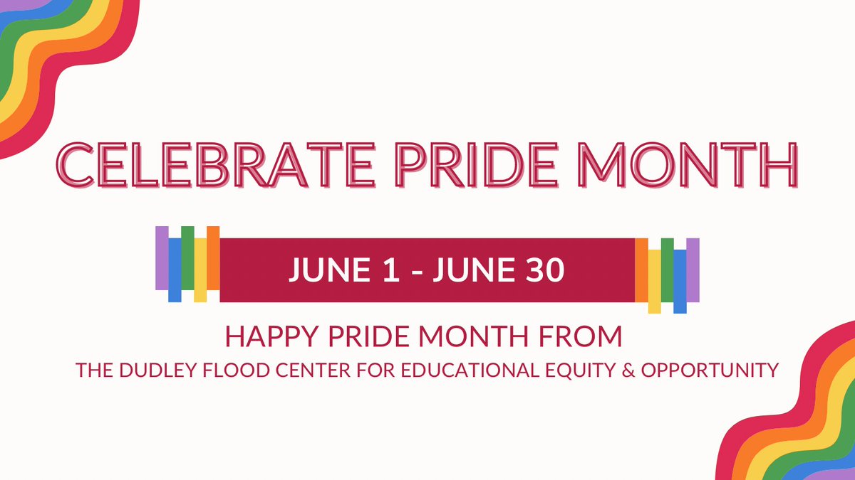 Happy #PrideMonth! Let’s celebrate by centering LGBTQ+ voices, advocating for equal rights, &amp; ensuring everyone has the opportunity to thrive regardless of who they love or how they identify.🌈 #EquityForAll #Access #Opportunity