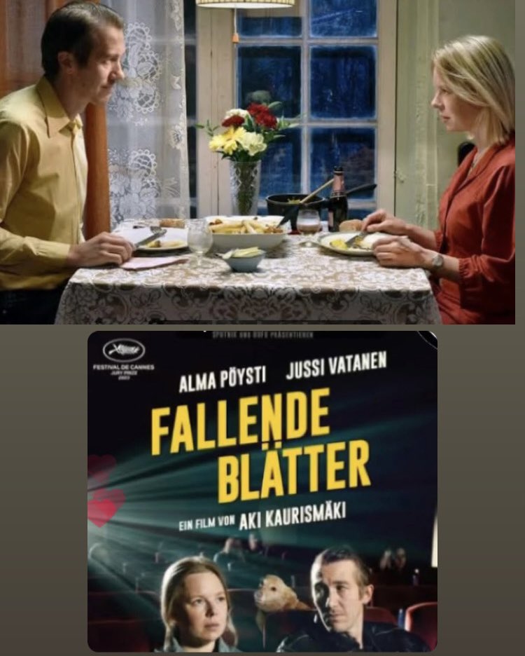 sehrinyorgunu's tweet photo. #1haziran biten iki kitap, çok naif bir Finlandiya filmi: sararmış yapraklar, mahallede yaz hazırlıkları, küçük detayların huzurunda bir gece💚
Güzel bakıp güzel görmek…
#perpetterson
#olgatokarzcuk
#akikaurismaki https://t.co/xDG9JGu2L2