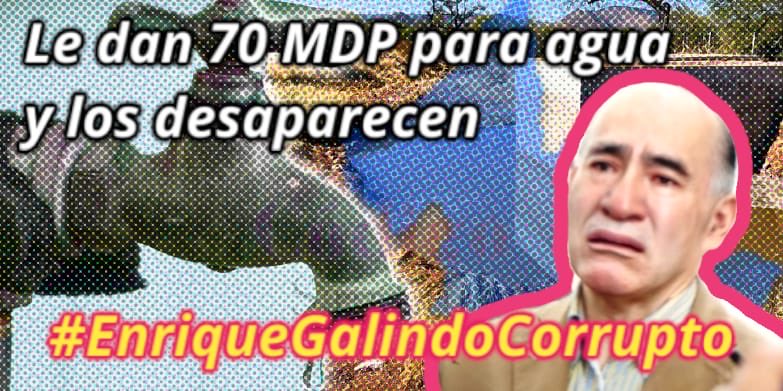 Dónde quedó la bolita? Dónde quedaron los 70 MDP? Dónde quedó el agua? Contesta! #EnriqueGalindoCorrupto
#EnriqueGalindoPRIRata