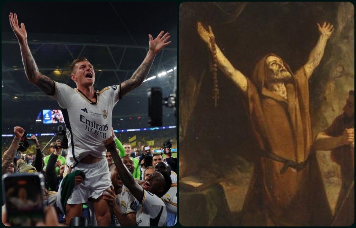 The Vision of Saint Anthony, artist unknown, 19th century, 📸 by Marc Atkins