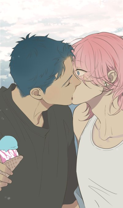 「blush multiple boys」 illustration images(Latest)