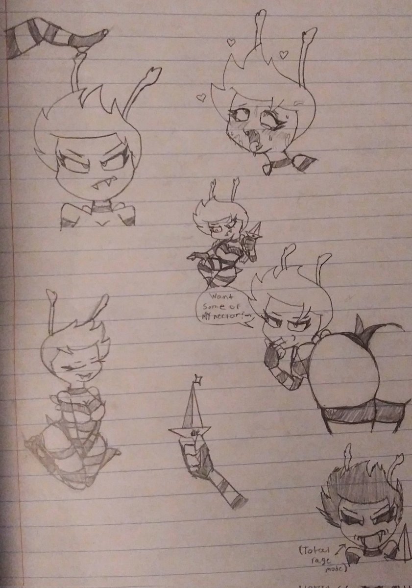 HornHog32's tweet photo. Don't have anything for pride month....maybe. So have some Bee Girl doodles ππ
#art #beeatrix #oc #nsfw #bee https://t.co/3oW4c7Fdli