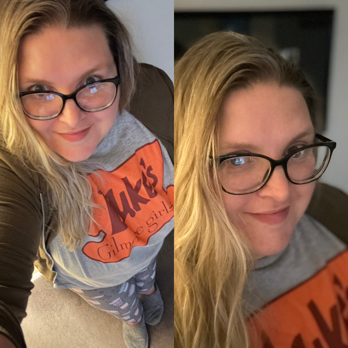 sometimeredhead's tweet photo. Fashion Status Update - 31/05/24
🍔3599🍔
Outfit: brown ASOS hoodie, grey George Luke's tee, Rainbows and Sprinkles coffee leggings and grey George slippers
Accessories: Specsavers Entry05 frames
Cosmetics: pink glitter salon nails
Hair: loose
#psootd #ootd #wearethethey https://t.co/jzQ8CZrMah