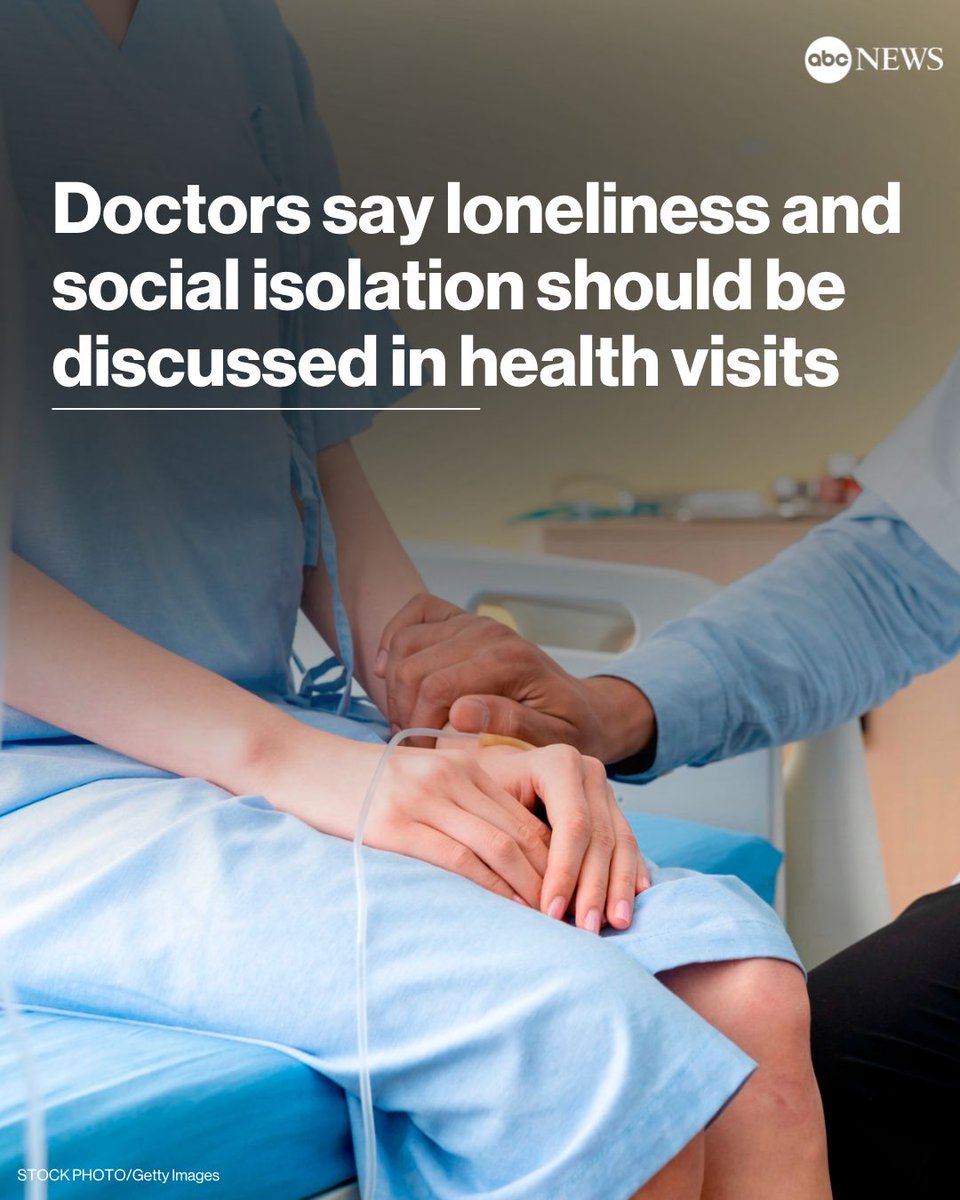 Physicians are calling for primary care doctors to ask patients about loneliness and social isolation at routine health checks as emerging research suggests it could be just as important as checking blood pressure and lifestyle factors for health outcomes. trib.al/tf7iZSS