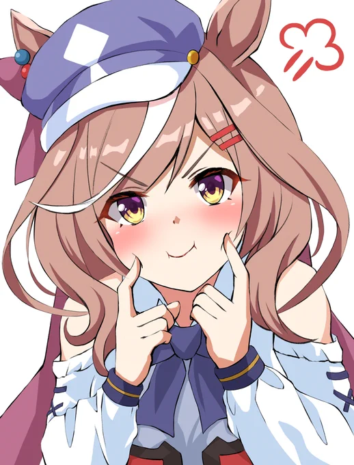 むんっ!(怒)#ウマ娘 