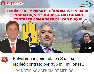 En donde aparece un robo multimillonario, o un desfalco por billones de pesos, aparece @IvanDuque , pero que se puede esperar de este personaje, marioneta de Uribe y de su madre la madrina. Los tres deberían estar encarcelados por pícaros.